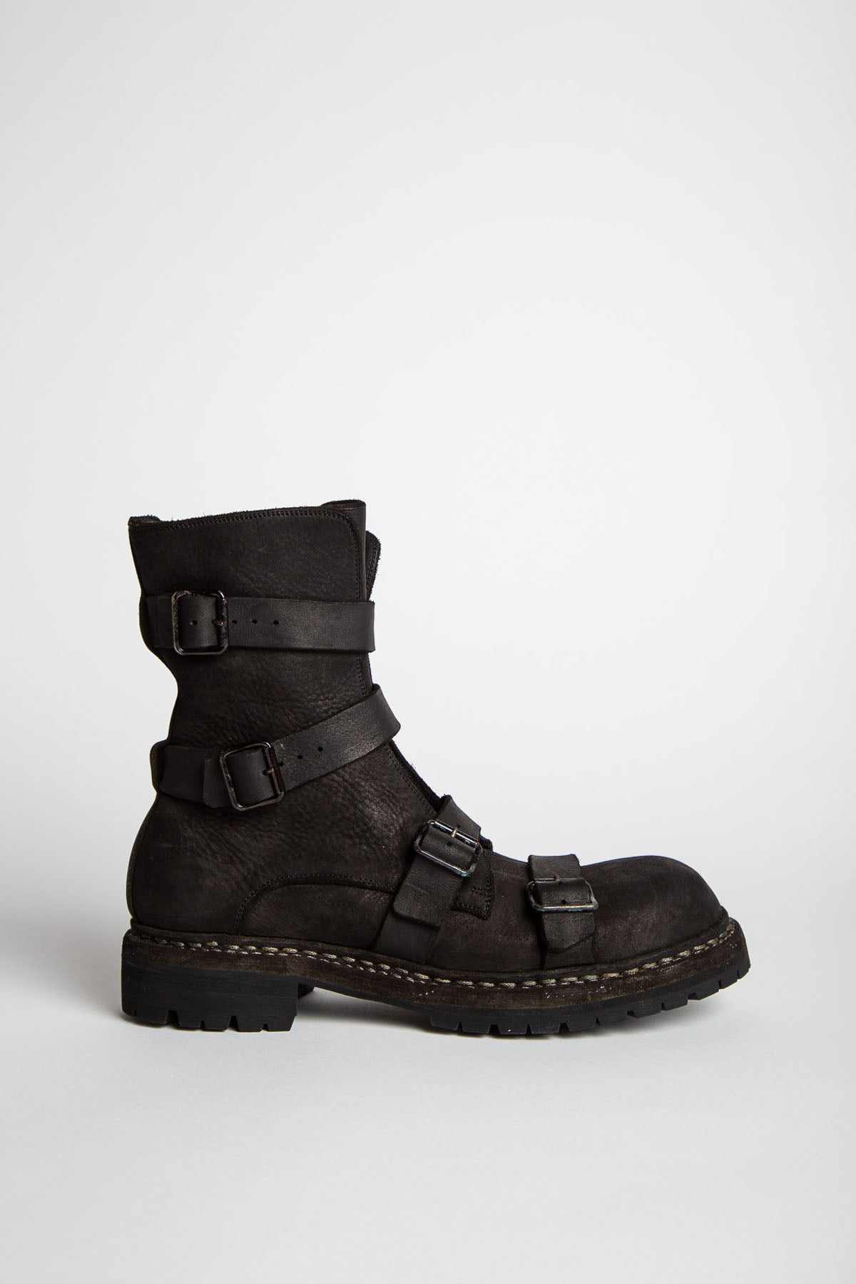 GUIDI | VG05 GOAT FULL GRAIN TEXAN BOOTS