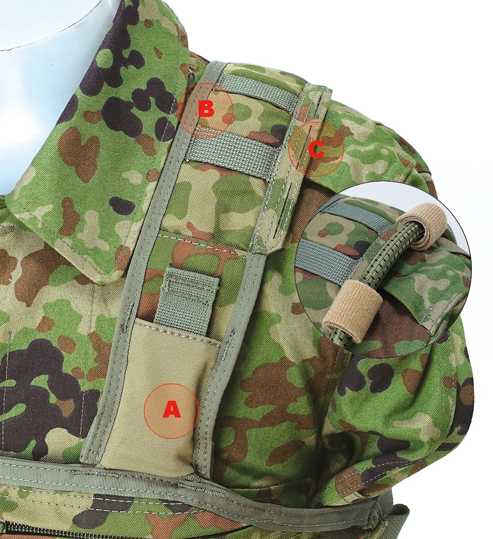 4d.t.g. Chest Rig Strap Kit 1型(チェストリグ ストラップキット)