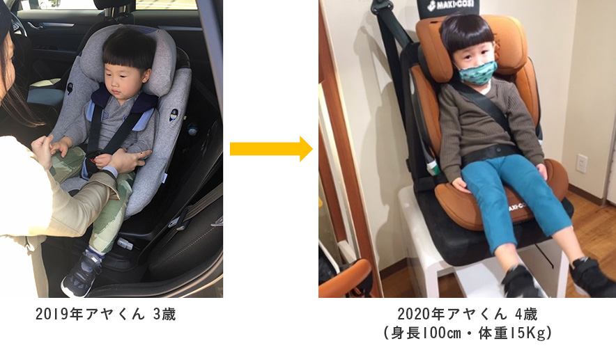 チャイルドシートのMAXI-COSI（マキシコシ）