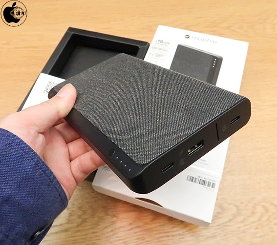Apple Store、mophieのUSB-C/45W充電対応モバイルバッテリー「mophie