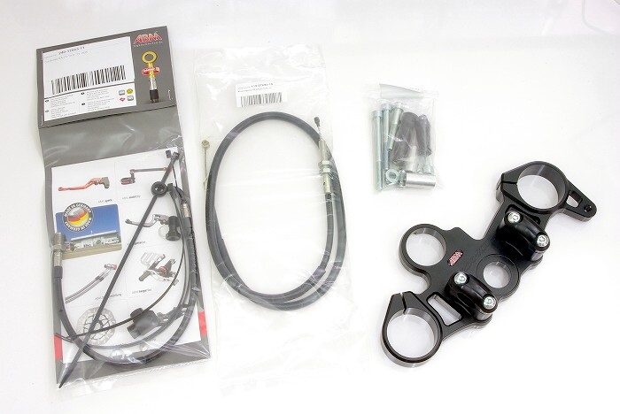 2011 カワサキZX-10R アップハン化 バーハンドルキット トップブリッジ