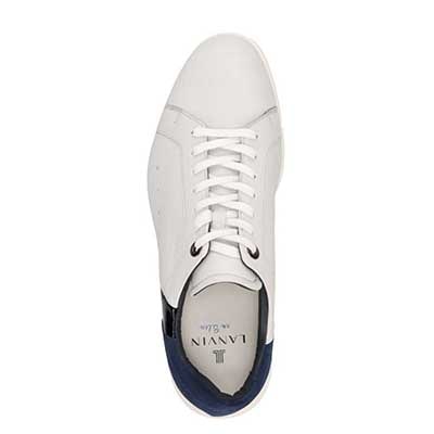 ランバンオンブルー LANVIN en Bleu レースアップ レザースニーカー