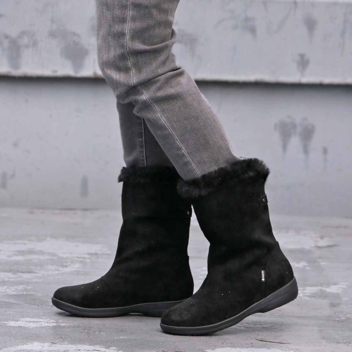 GORE-TEX】マドラスウォーク madras Walk ミドルカットファーブーツ