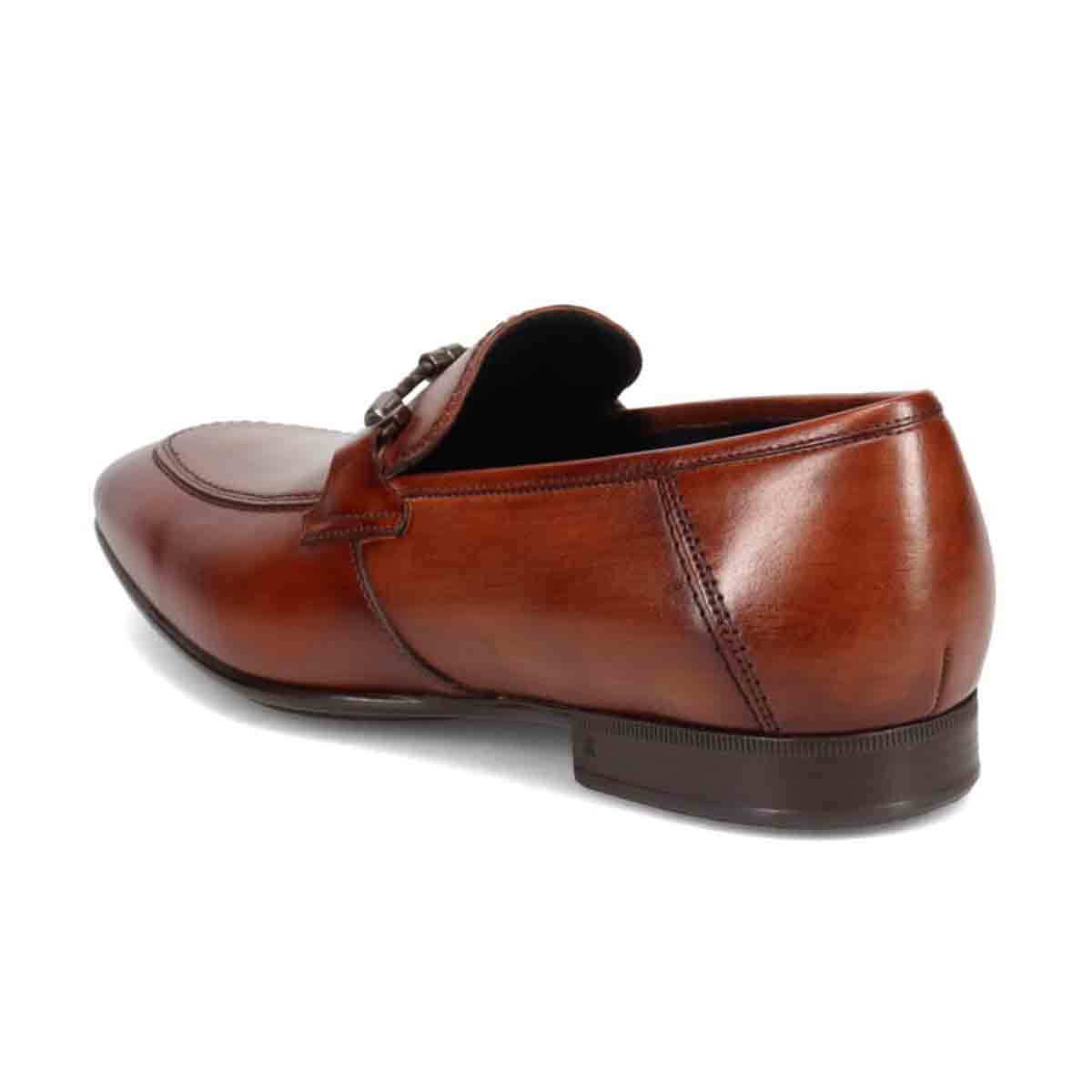 LANVIN COLLECTION ブレイドレースビットローファー 83499(25.0 BROWN