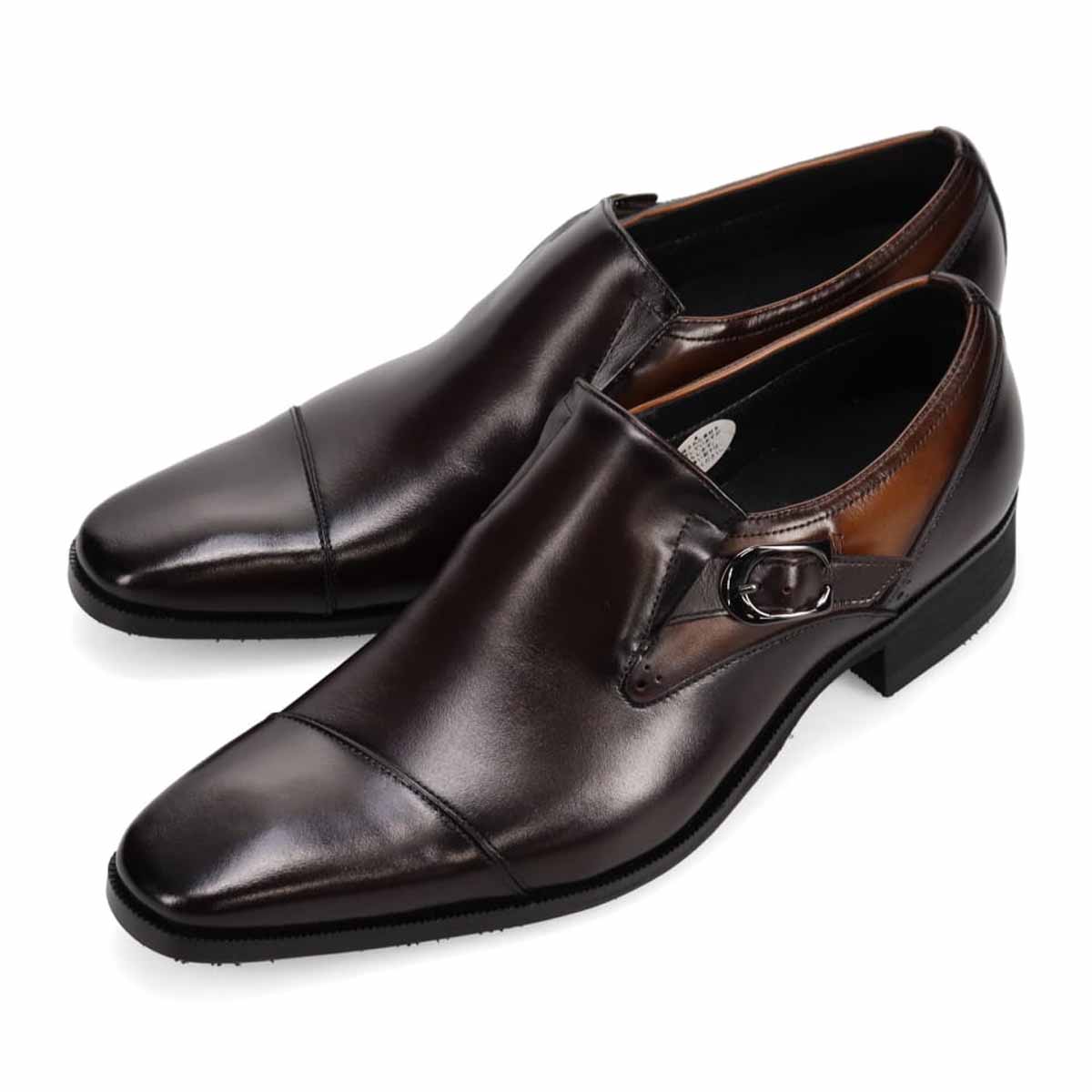 モデロ MODELLO 4cm4時間防水 ストレートチップスリッポンドレス