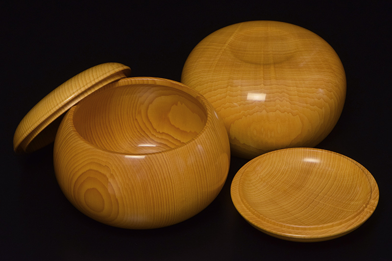 特製本榧碁笥（38号） | 前川榧碁盤店