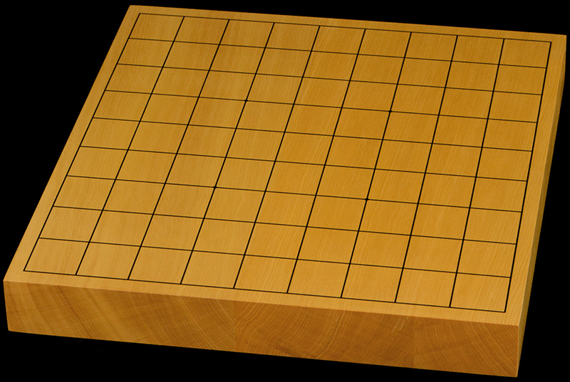 おまかせ】本榧卓上将棋盤 1.5寸（ハギ盤・極上） | 前川榧碁盤店