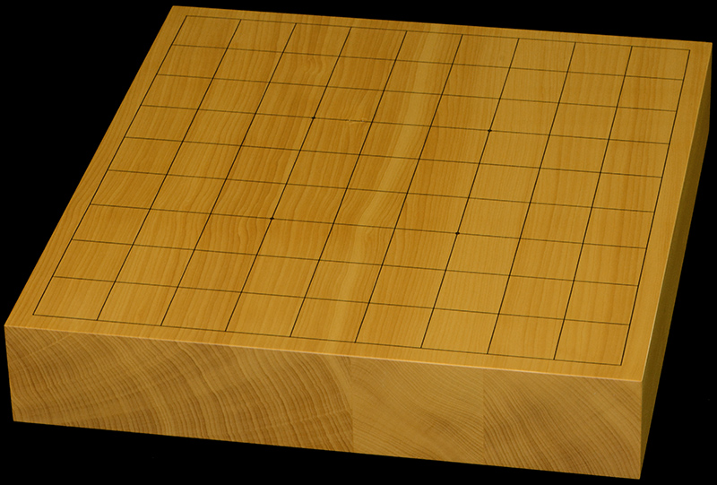 おまかせ】本榧卓上将棋盤 2寸（ハギ盤・上） | 前川榧碁盤店