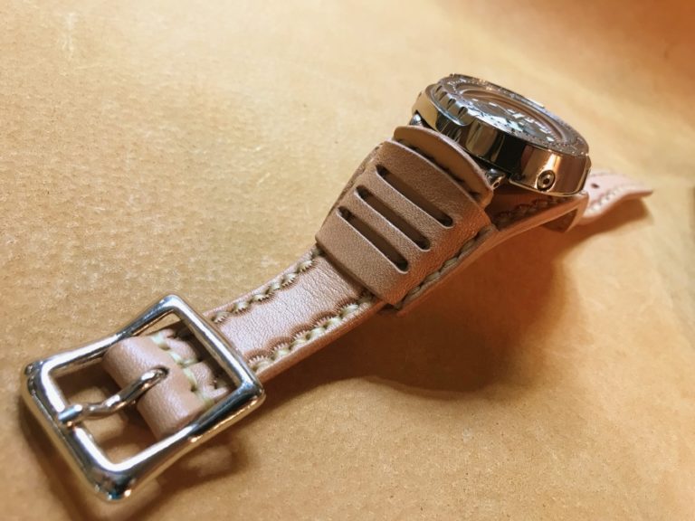 オーダー時計バンド（総手縫い）｜バイカーズスタイルのハンドメイド