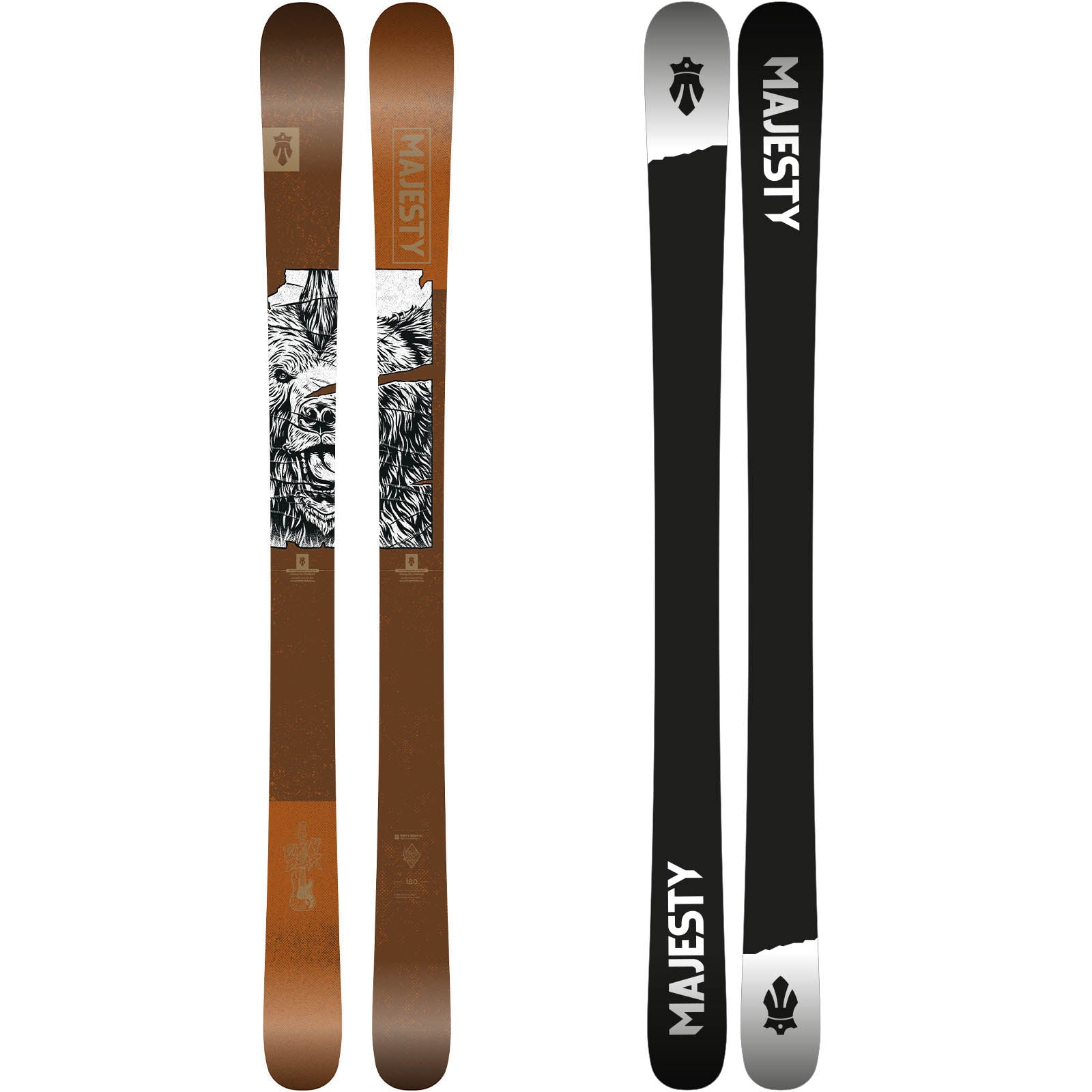 Majesty Dirty Bear XL All-Mountain Freestyle Skis