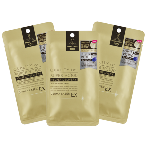 ◇クオリティファースト ダーマレーザーEX スーパーVC100マスク☆の