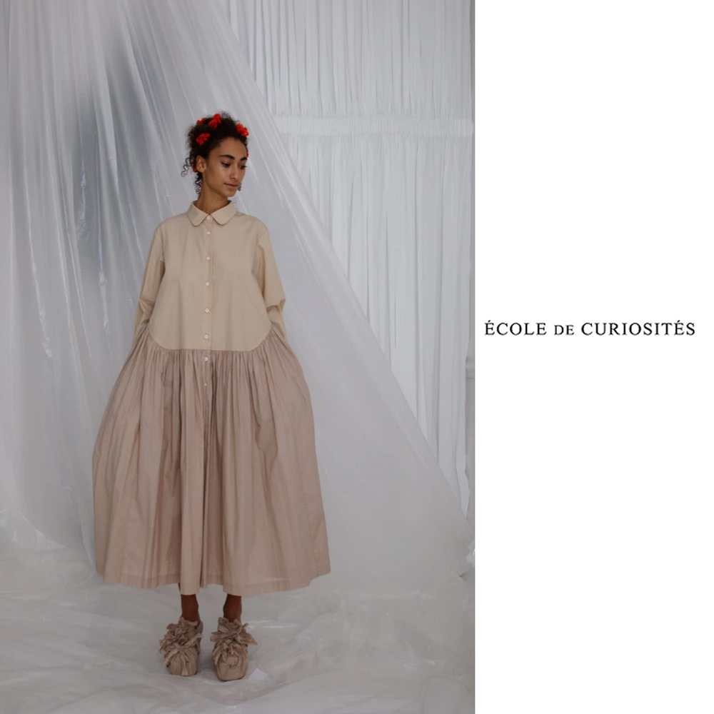 ECOLE DE CURIOSITES / 新作アイテム入荷 “DAPHNE WATRELCOTTONPOLY