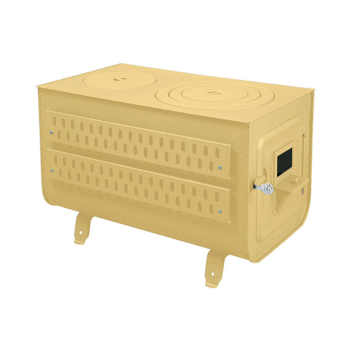 カラー角型窓付きガード付薪ストーブ”ベイダー” 商品詳細│薪ストーブ