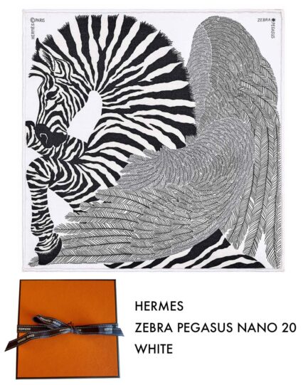エルメス カレ ナノ20 ゼブラペガサス ピンク | モーダdeマコス