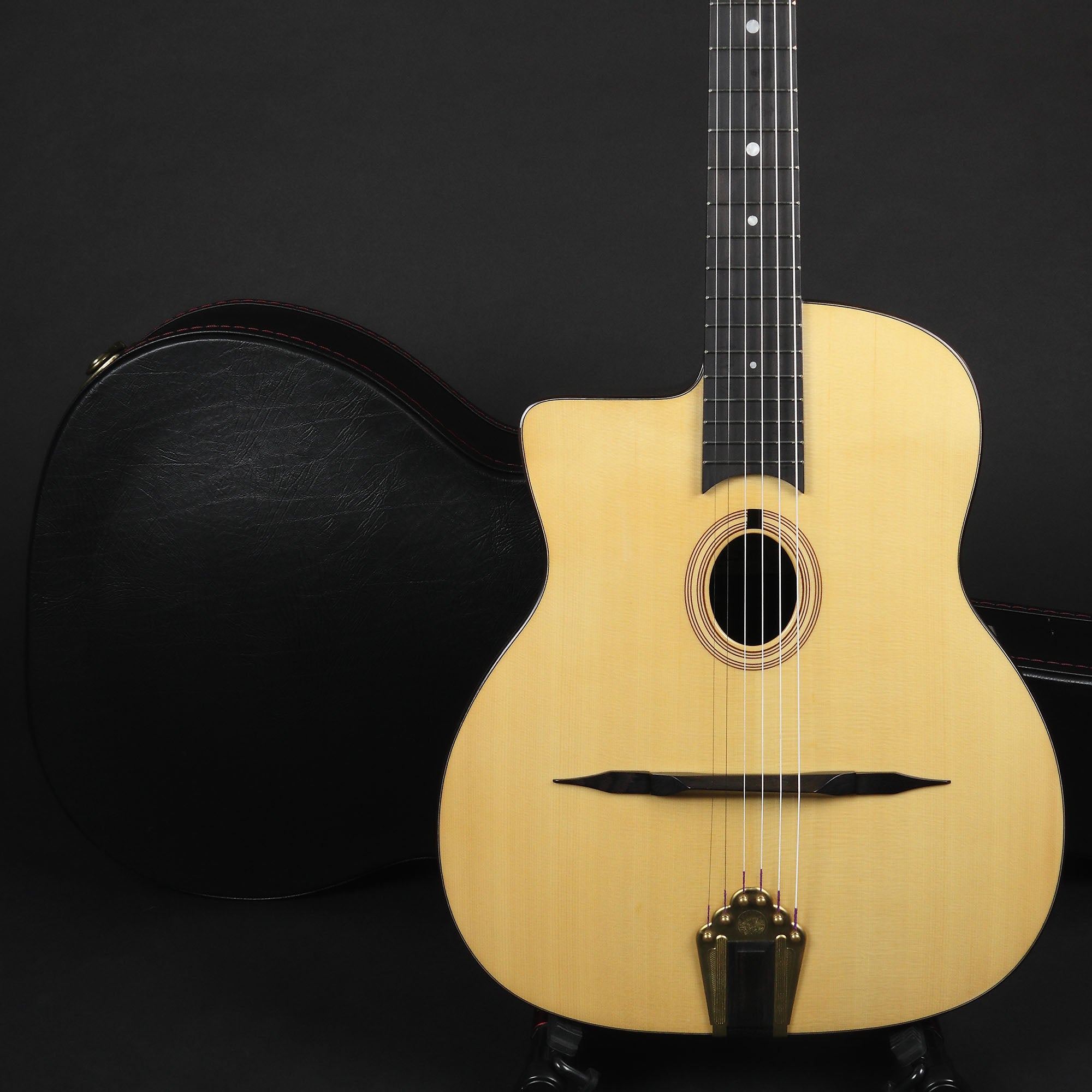 Altamira M01-L Left-handed Selmer Style Guitar – Mak's Guitars