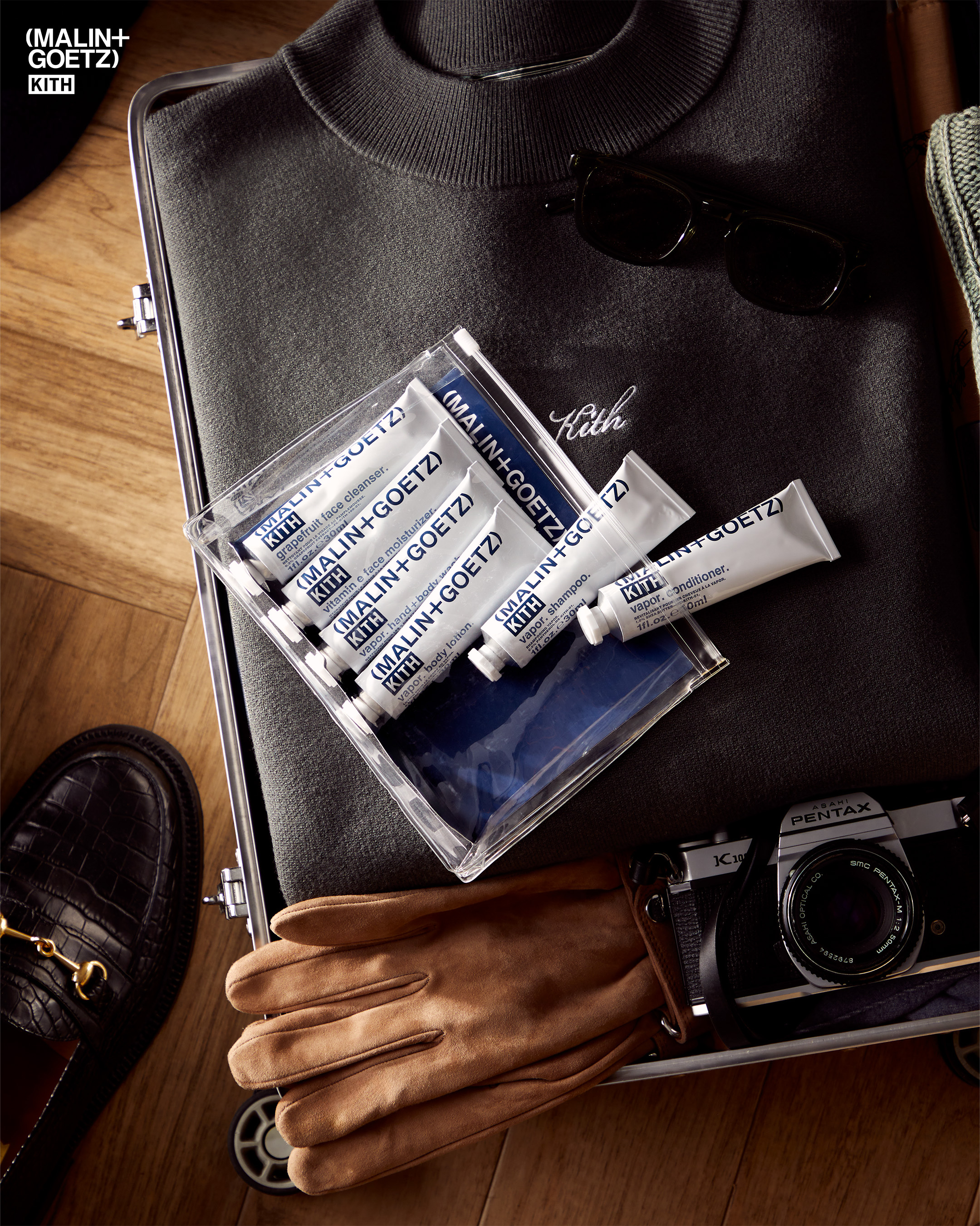 kith vapor travel kit. | (MALIN+GOETZ)