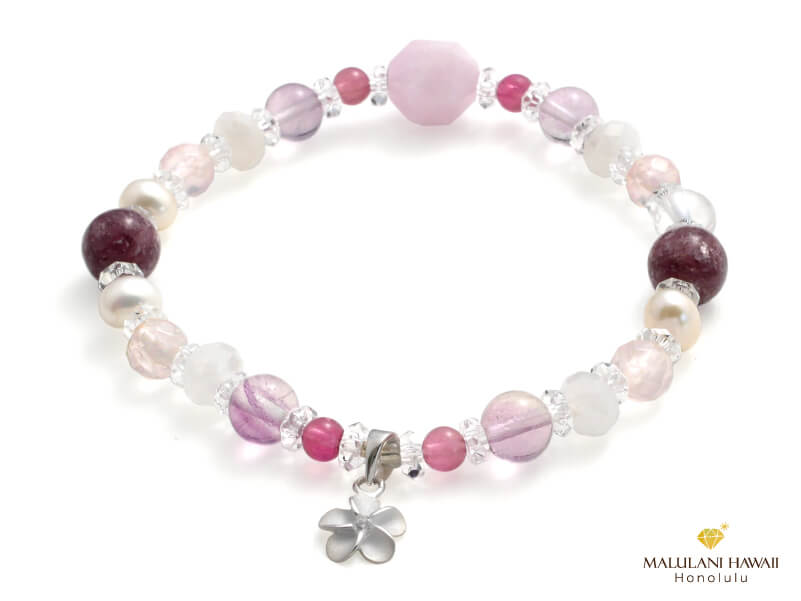 HULA Series クンツァイト レピドライト ピンクトルマリン フロー