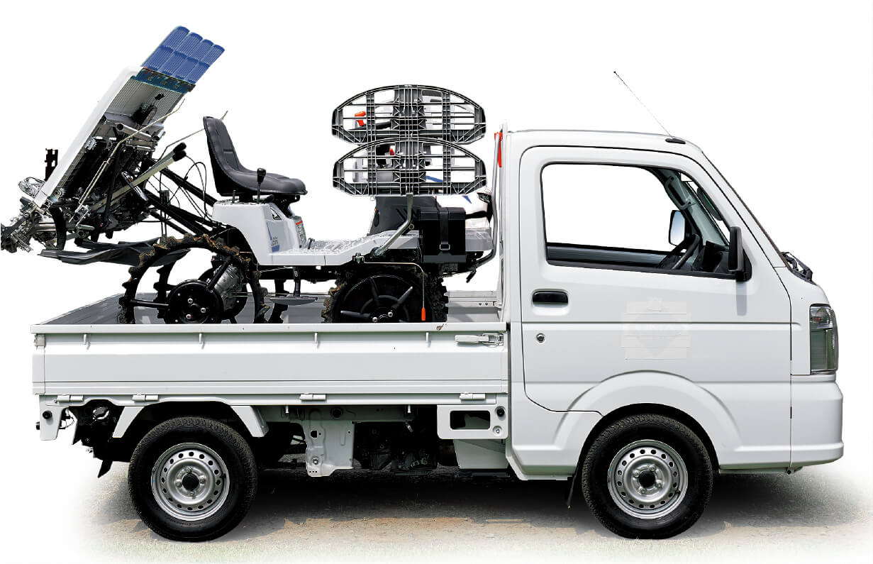 安心安全コンパクト｜Rice transplanter LC41｜田植機｜製品情報｜製品