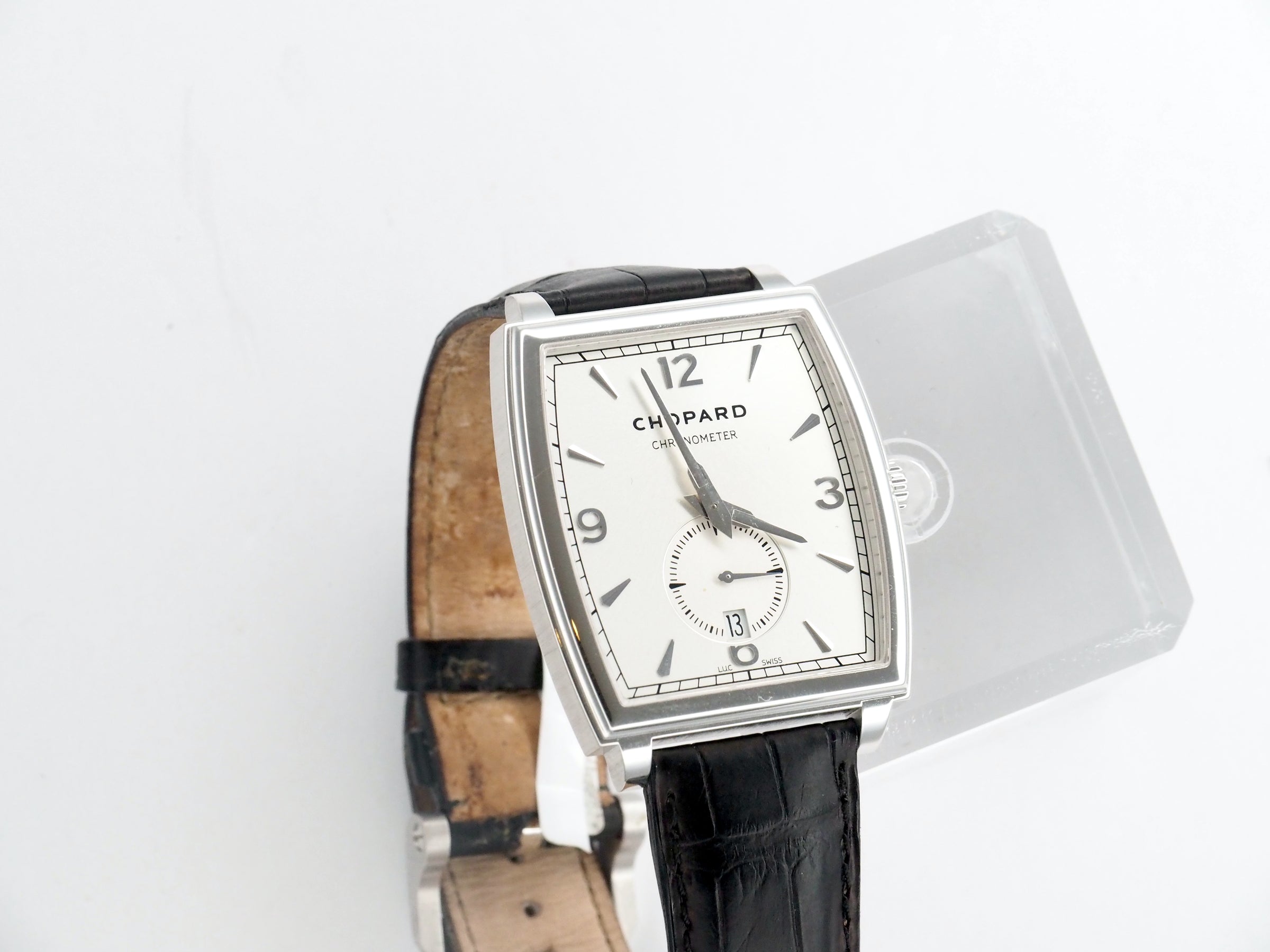 L.U.C XP Tonneau 18K White Gold