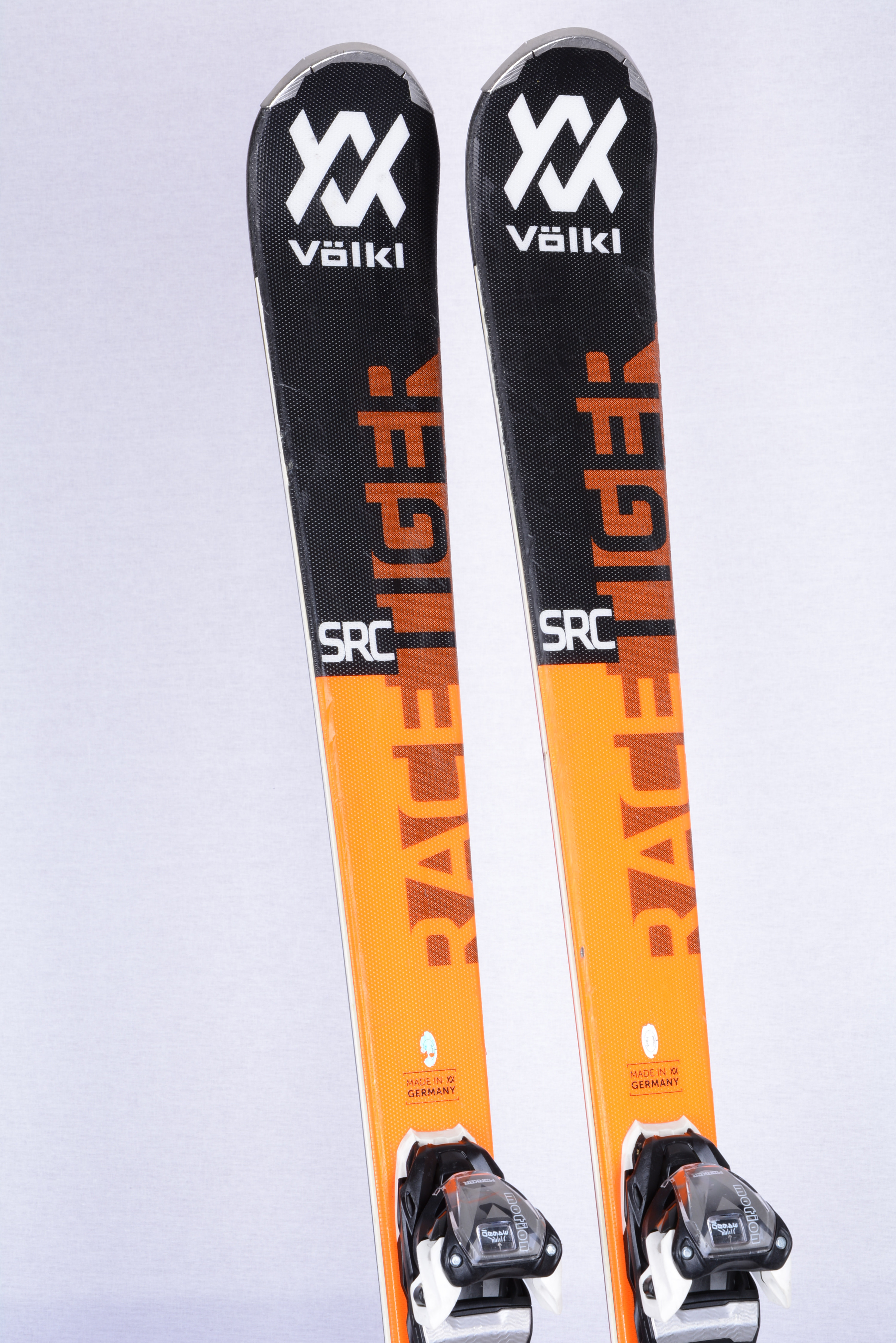 skis VOLKL RACETIGER SRC, orange, grip walk, TIP rocker, full