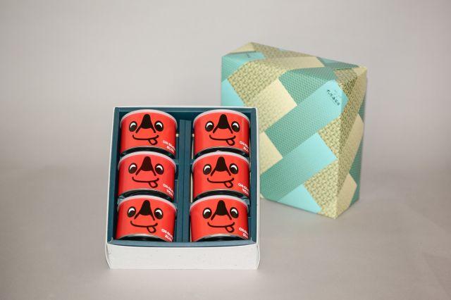 チーバくん 焼のり/味のり プルトップ缶入 焼のり6缶入 | 丸茂海苔店