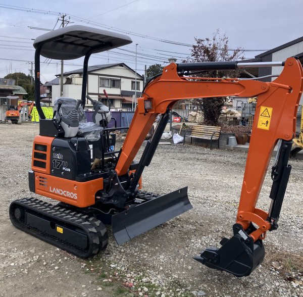 日立ミニショベル 「ZX17U-5A」 新車納車させていただきました
