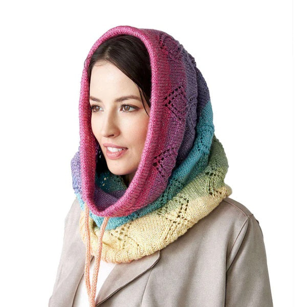 Free Crossed Lace Knit Snood Pattern – Mary Maxim Ltd