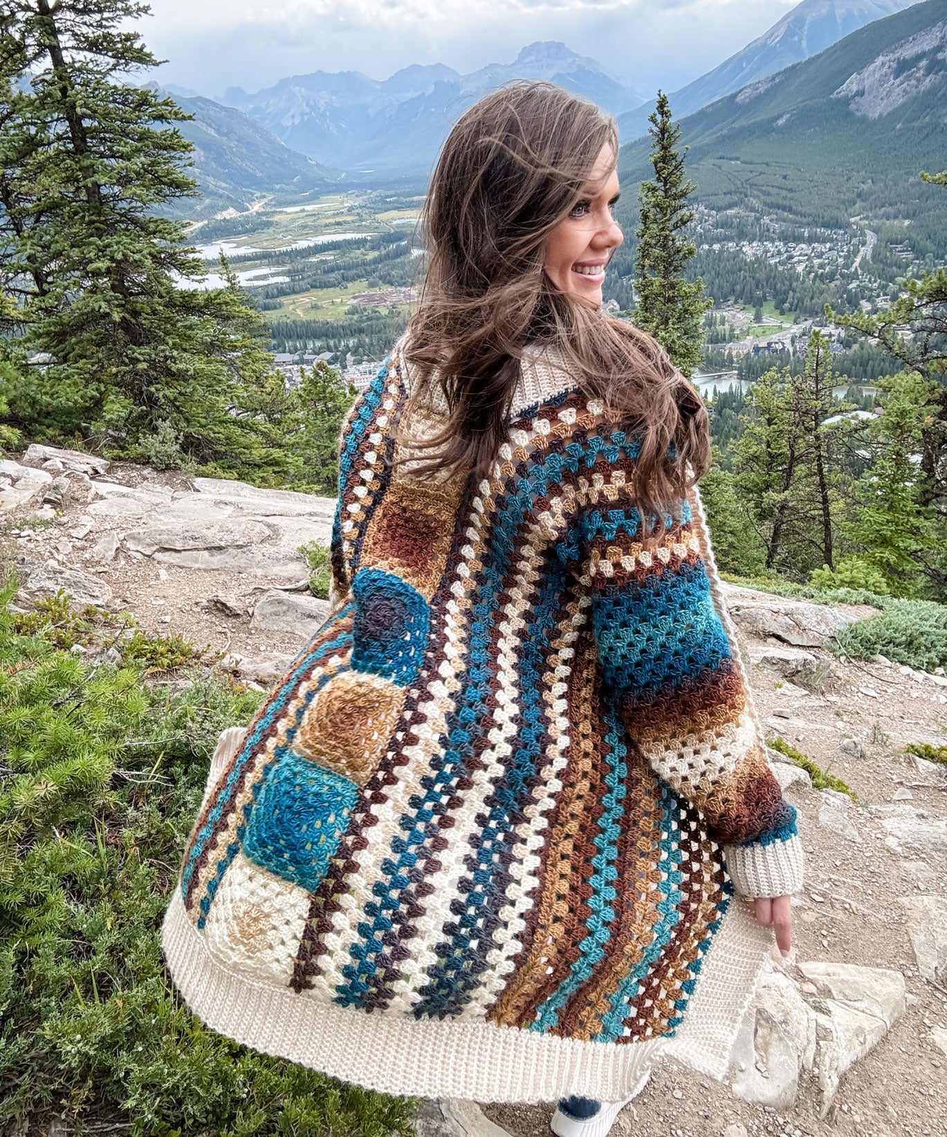 Cascade Mountain Long Cardigan – Mary Maxim