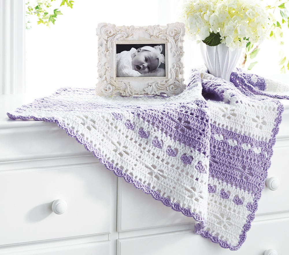 First Heartbeat Blanket – Mary Maxim