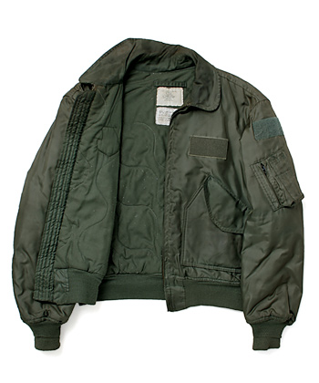US(米軍) CWU-45/P フライトジャケット、2nd Model・MIL-J-83388B/DLA