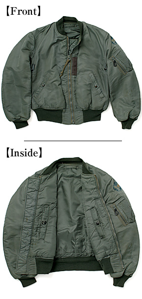 USAF(米空軍) 50's MA-1 フライトジャケット/初期(1st)モデル/USAF