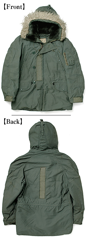 USAF(米空軍) 70's N-3B パーカー/MIL-J-6279Hモデル/ホワイト・ファー