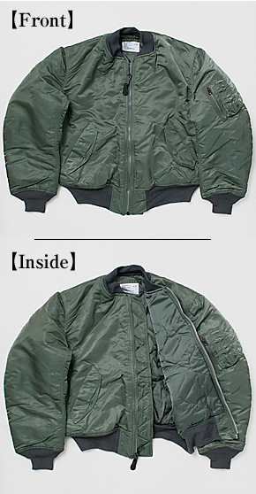 US(米軍) 90's MA-1 フライト・ジャケット/MIL-J-8279G/SPO94年/ALPHA