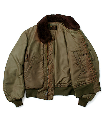 USAF(米空軍) TYPE B-15B フライト・ジャケット/AF 33(038)12016/THE