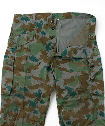 東ドイツNVA (人民軍) 空挺部隊 ブルメンターンカモ トラウザーズ