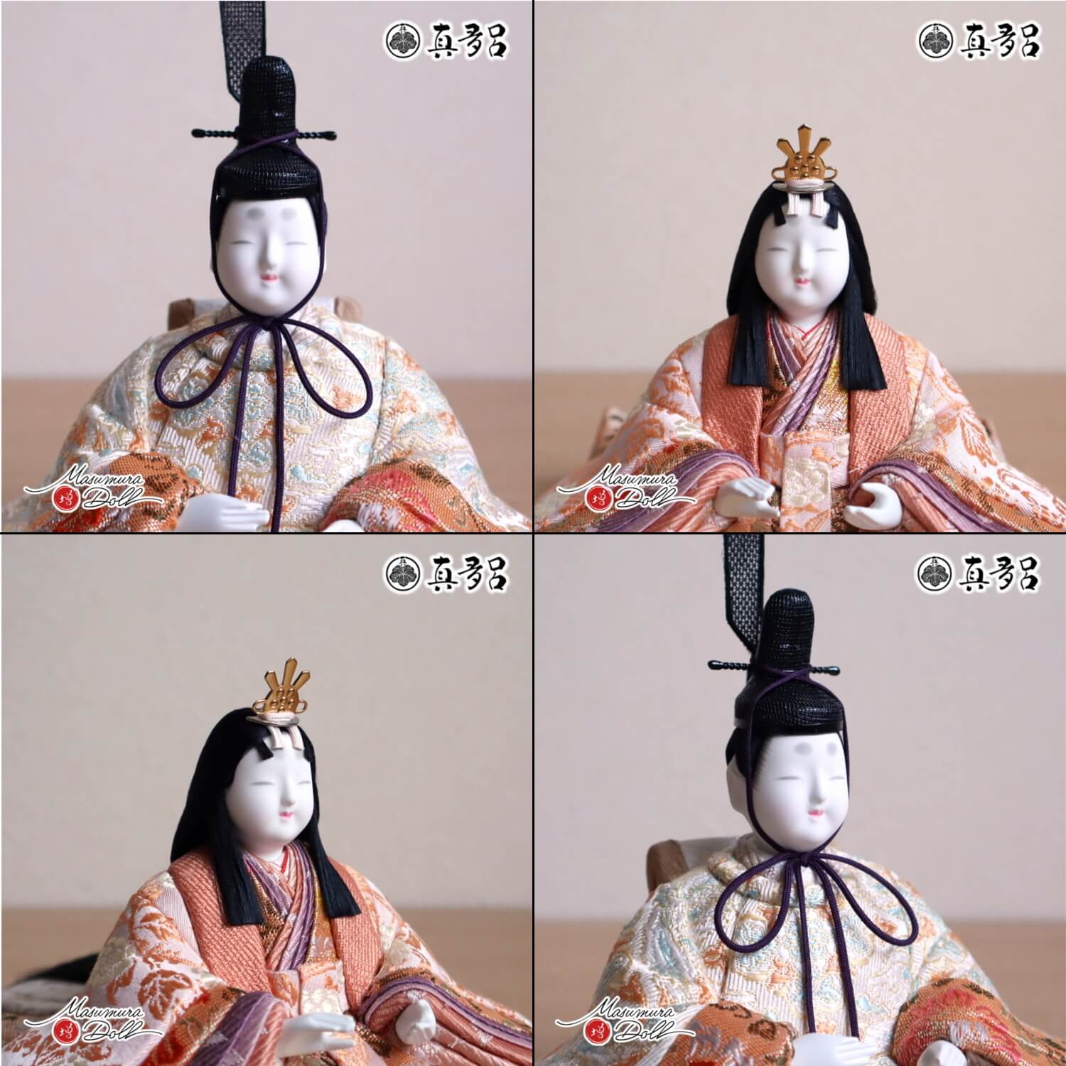 三世・金林真多呂作 伝統的工芸品 京都西陣織「手織正絹」「潤葉雛