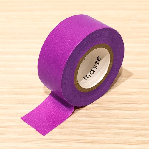 MDS BtoB |#マークス マスキングテープ ベーシック 無地 パープル