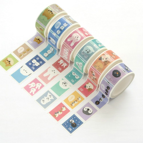 MDS BtoB |#ラボクリップ マスキングテープ トリオ／切手型マスキング