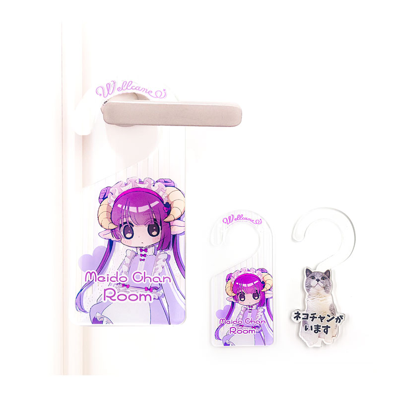 アクリルドアプレートを1個からオリジナルで作れるヨツバ印刷