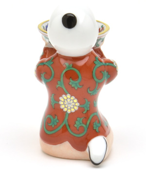 ヘレンド(Herend) 人形 置物 お給仕マンダリン(S) 西安の赤(05653/G