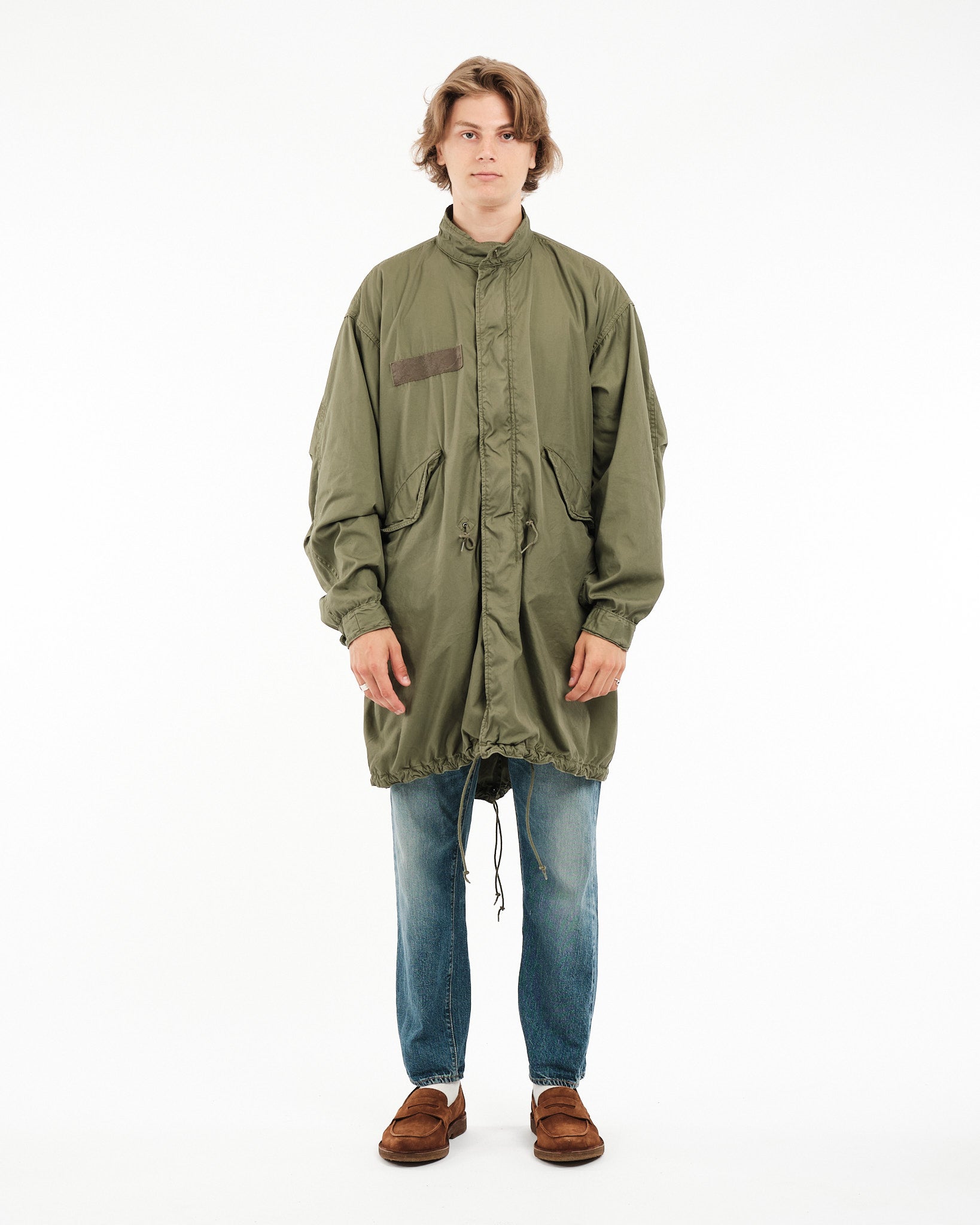 M-65 Fish Tail Coat Army Green by orSlow - Meadow