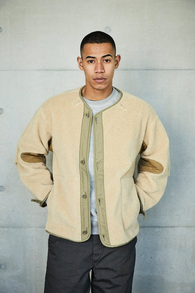 M-65 Fish Tail Coat Liner Camel by orSlow - Meadow