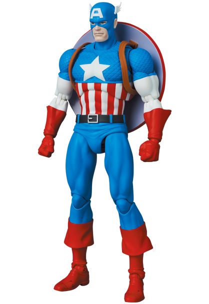 MEDICOM TOY - MAFEX CAPTAIN AMERICA（COMIC Ver.）