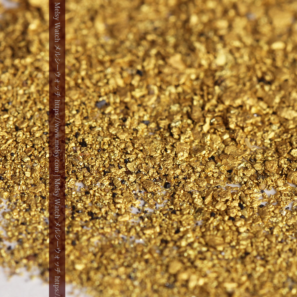 3.07gの小さな砂金・薄片金 ビクトリア州OMEO産 - 自然金と金塊販売の