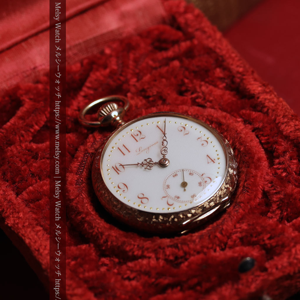 ロンジン 古典的な楽器が並ぶ音楽に携わる方のための優雅な金無垢