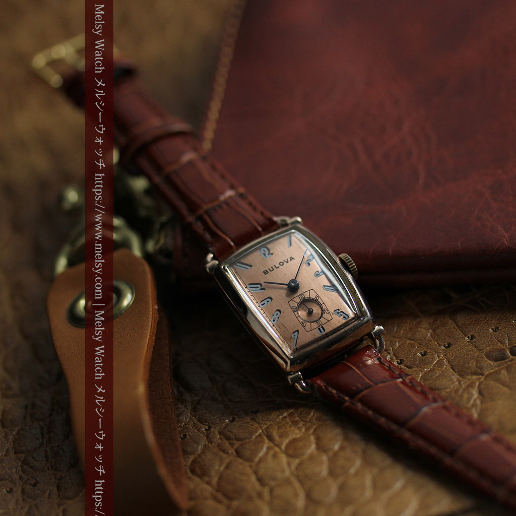 アメリカンレトロなブローバのアンティーク腕時計 【1944年頃】