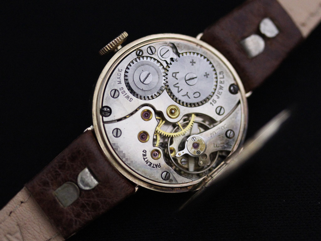 シーマ 金無垢女性用アンティーク腕時計 上品な趣き 【1930年頃】