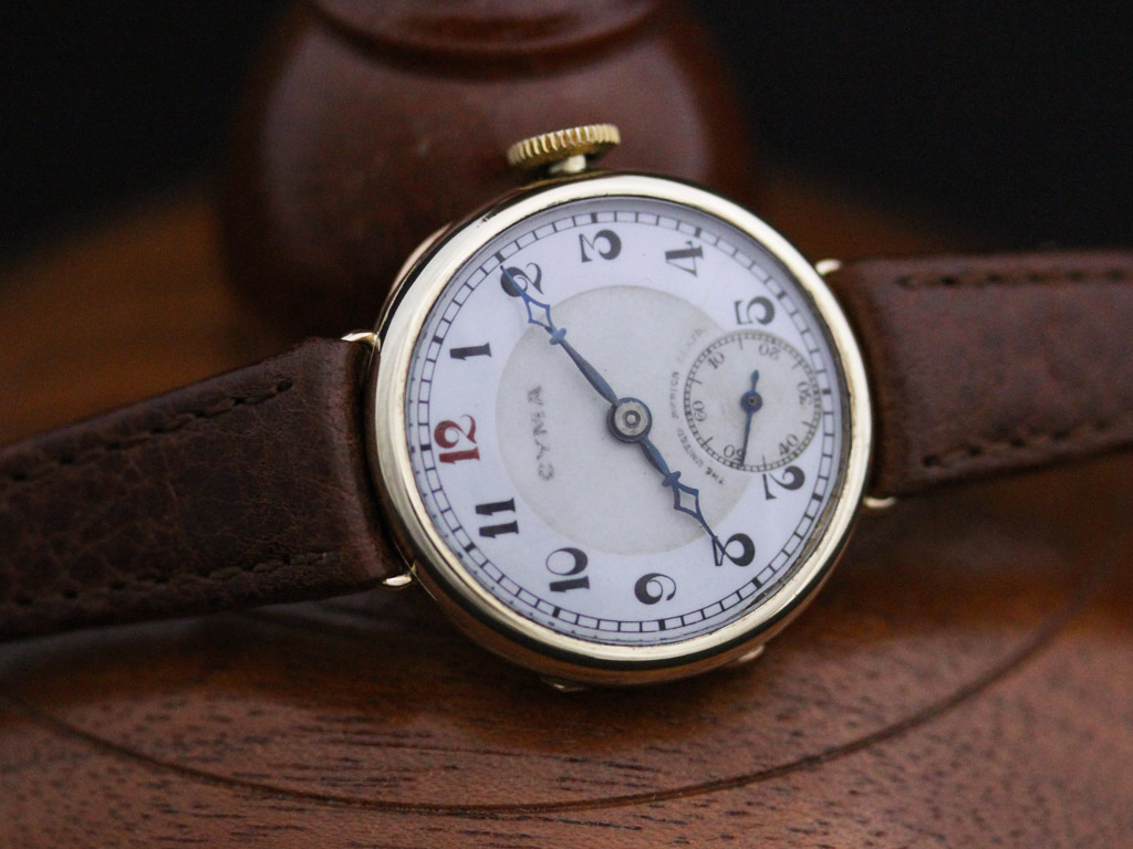 シーマ 金無垢女性用アンティーク腕時計 上品な趣き 【1930年頃】