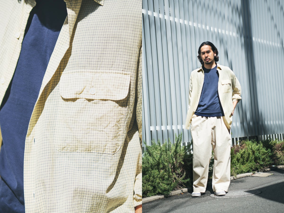 モテシャツスタイル”なら「キャプテンサンシャイン」のピンチェック柄