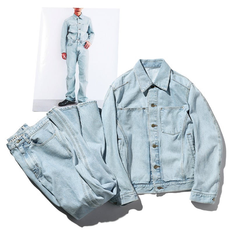 リーバイス®︎コラボ…春は簡単オシャレな「デニムのセットアップ」が大